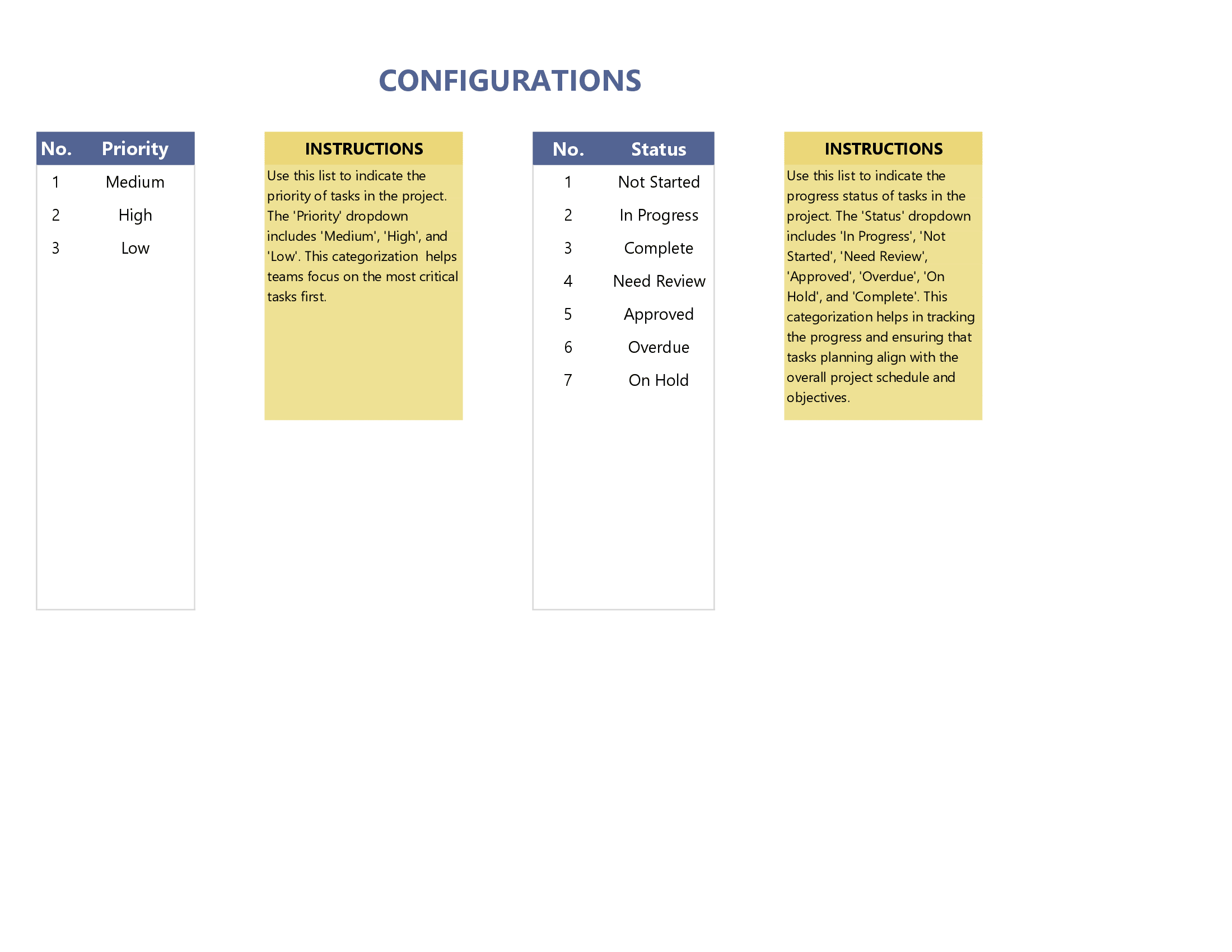 Color-Coded RACI Matrix Template - WordLayouts