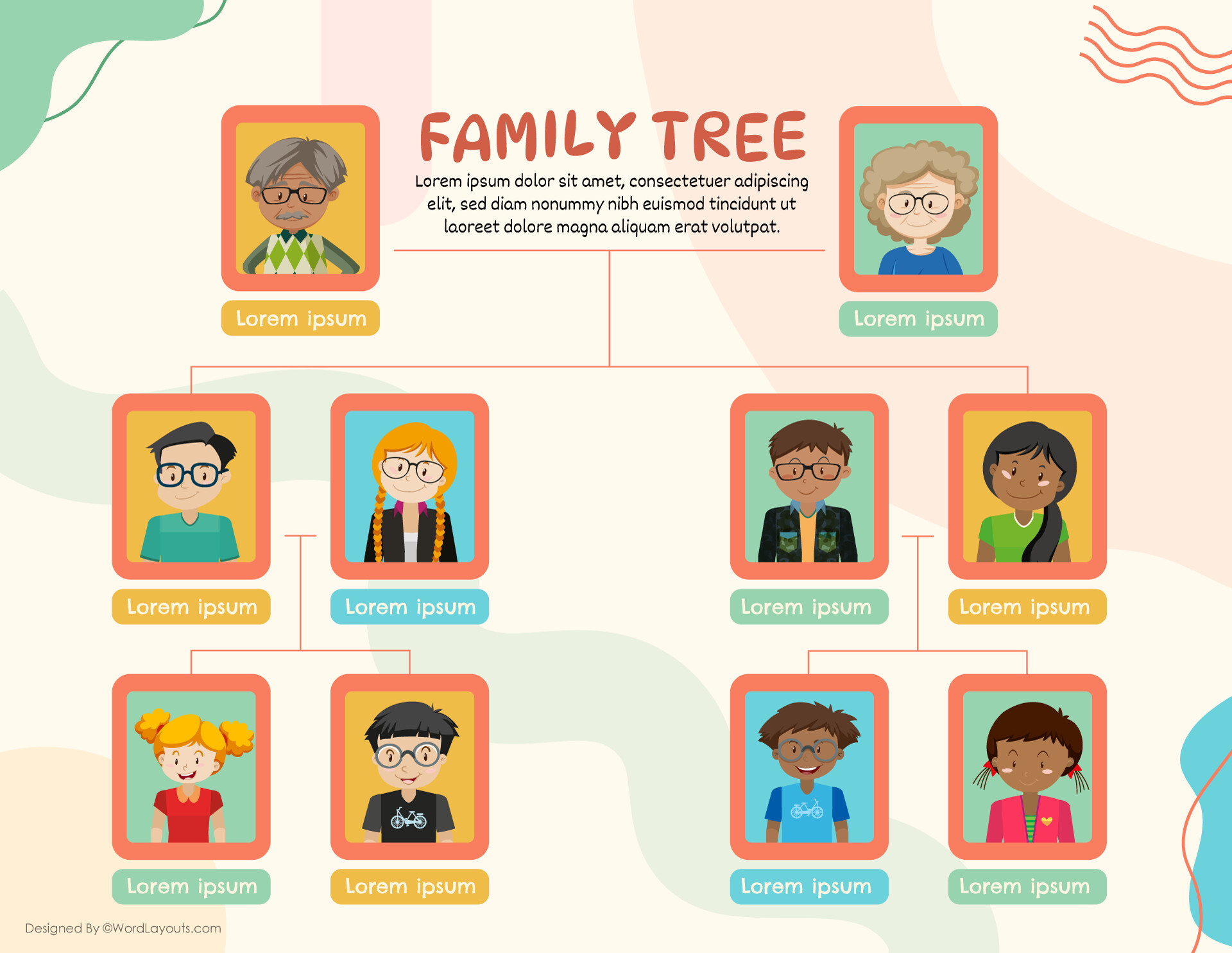The Generational Arc Template - WordLayouts