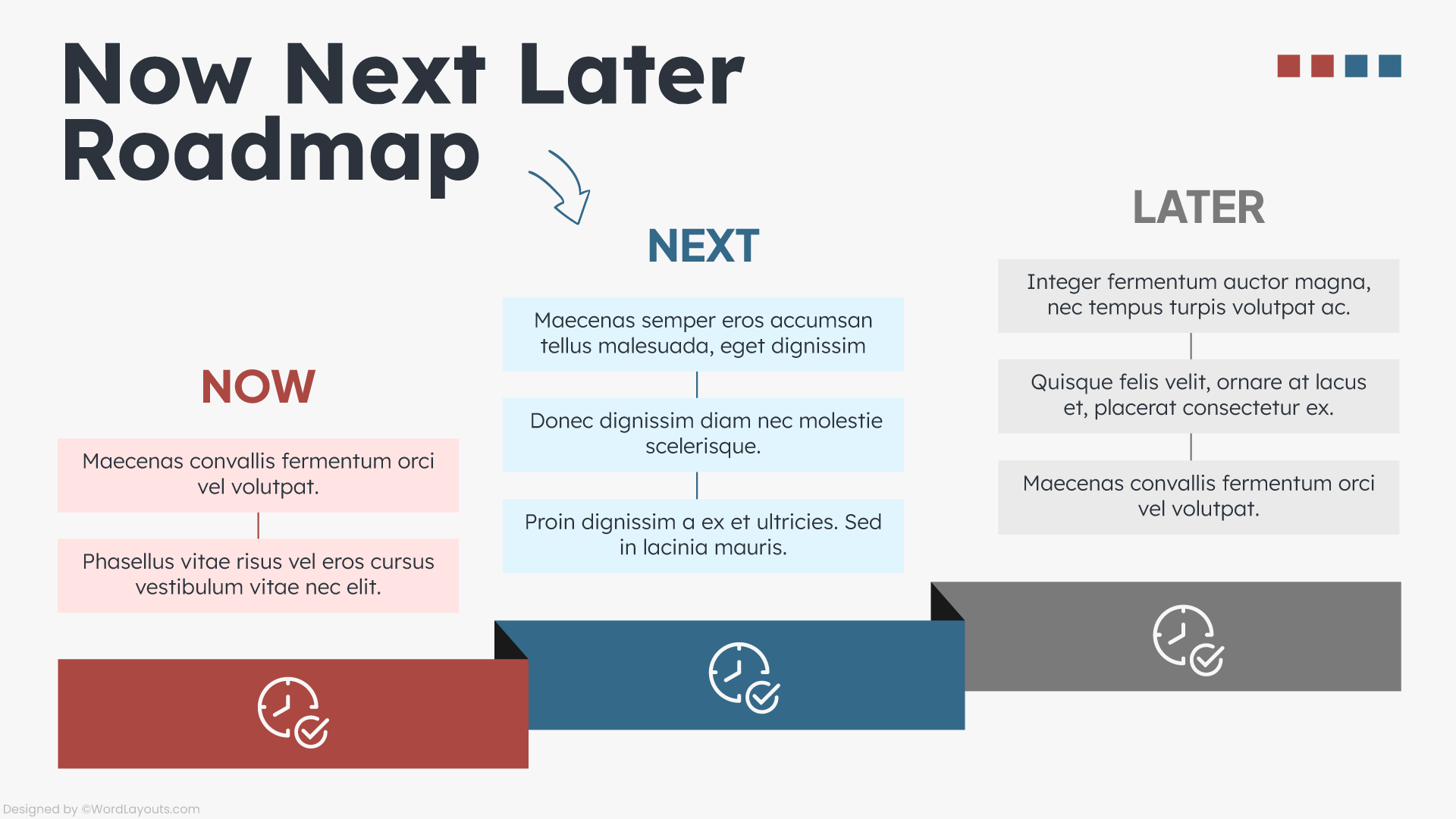 Free Roadmap Templates - WordLayouts