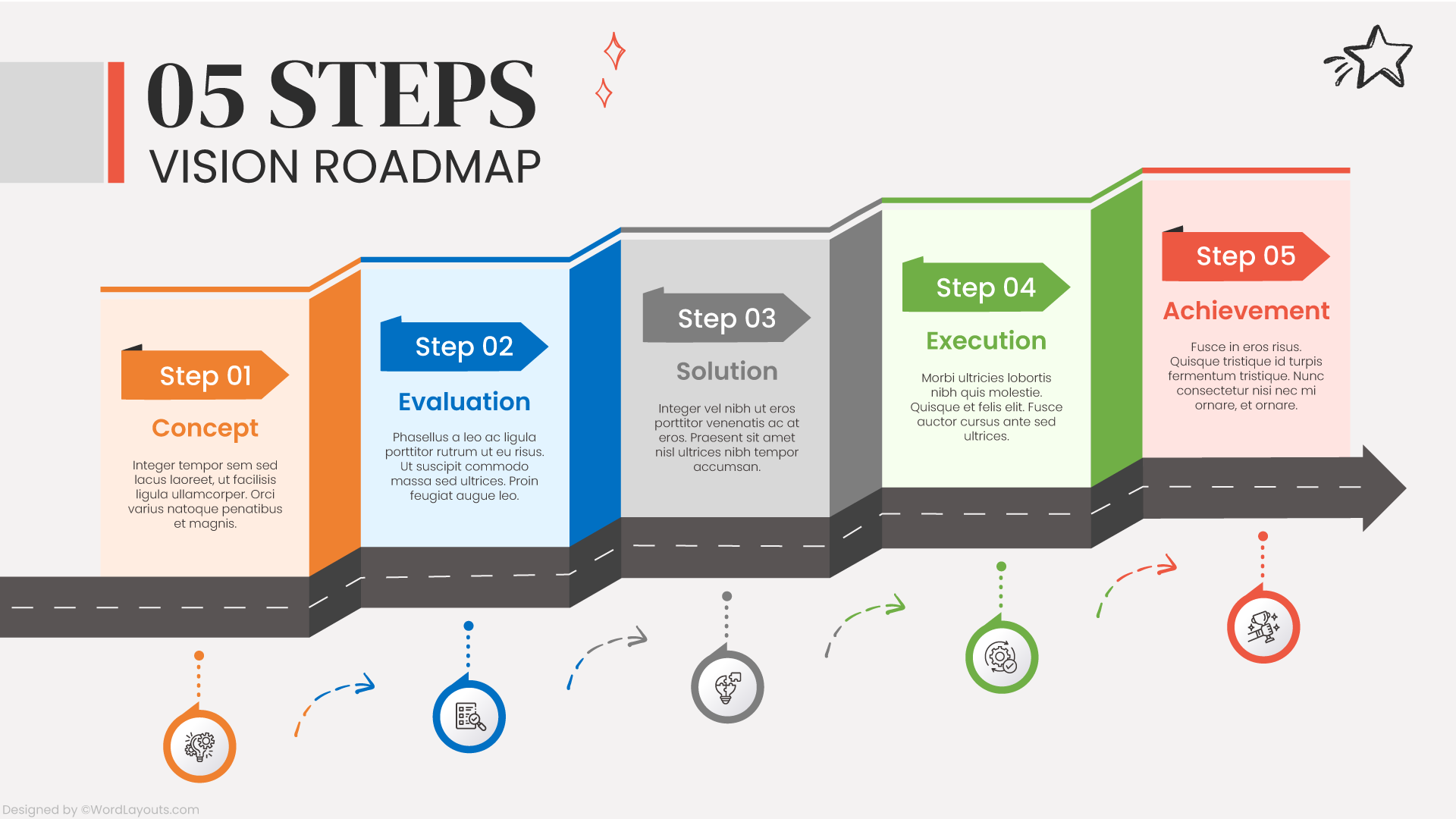 Vision Roadmap Template - WordLayouts