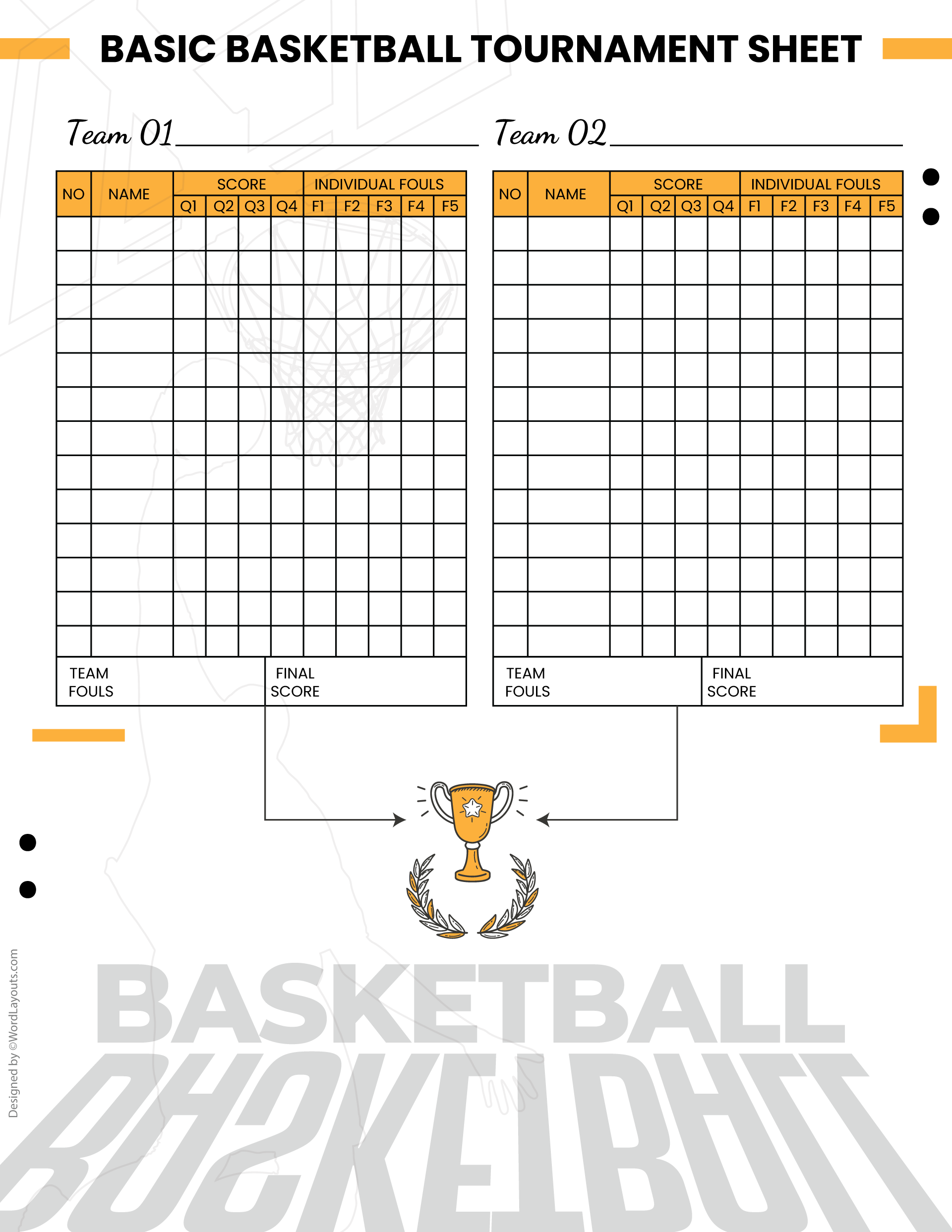 shot-chart-basketball-score-sheet-template-wordlayouts for Free Printable Basketball Shot Chart Shot Chart basketball Score Sheet Template - WordLayouts for Free Printable Basketball Shot Chart