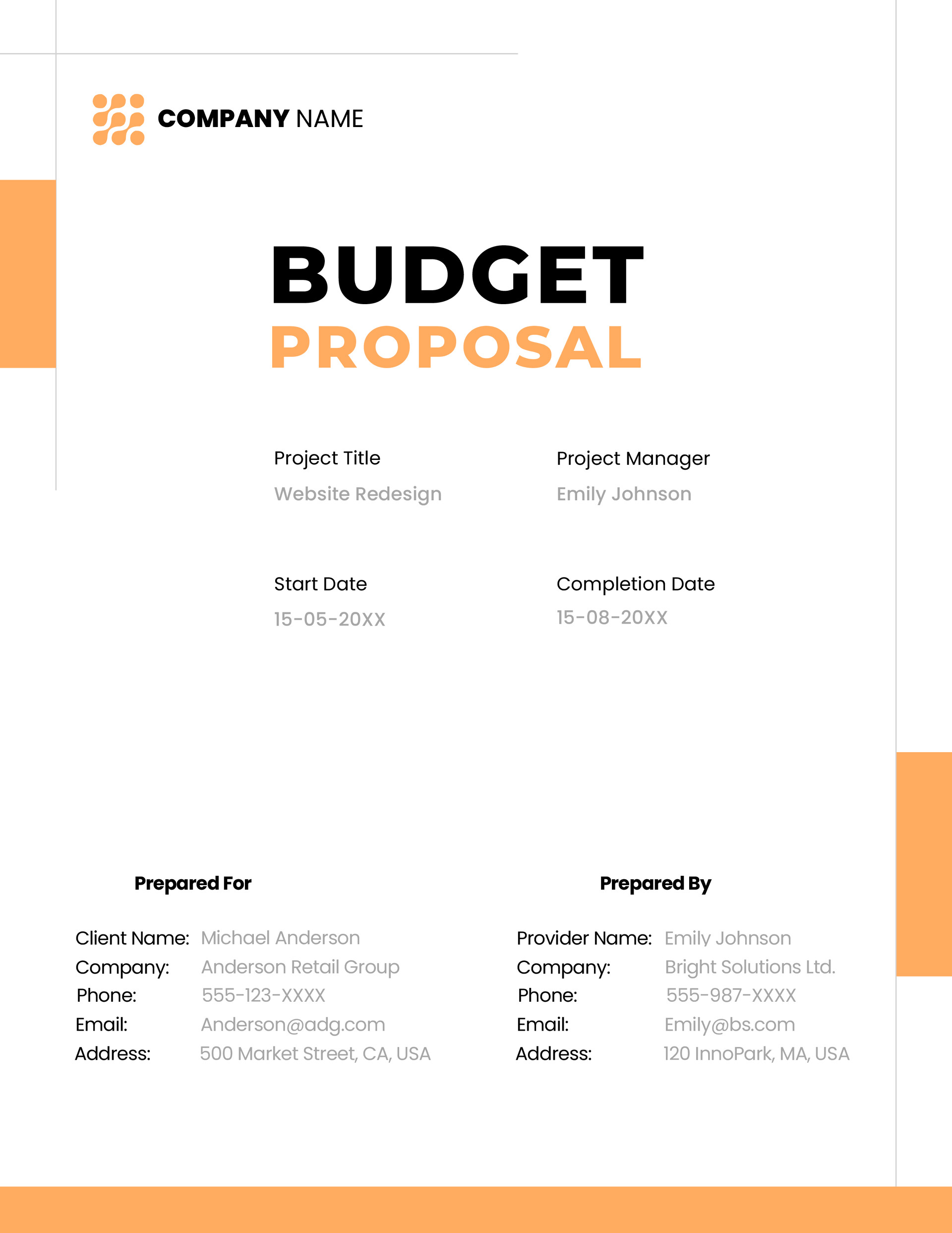 Stakeholder Mapping Template (Word, GDocs) - WordLayouts